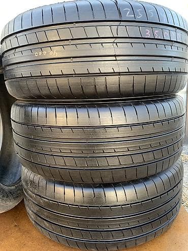 Транспорт: Шины 255 / 45 / R 20, Лето, Б/у, Комплект, Легковые, США, GoodYear — 2