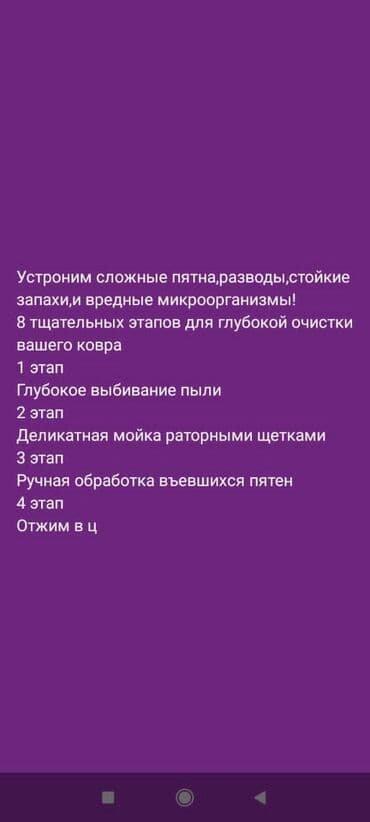дом в токмаке: Стирка ковров, | Палас, Ала-кийиз, Шырдак, Бесплатная доставка — 3