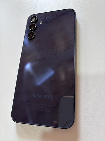 телефоны за: Смартфон Samsung A15 256гб (серия Galaxy) в темно‑синем цвете — 1