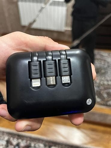 Аудиотехника: Беспроводные TWS-наушники с игровым дизайном и LED-подсветкой - — 2