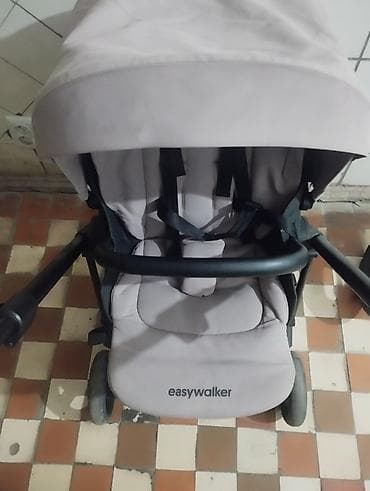 коляска оригинал: Коляска, Easywalker, цвет - Серебристый, Б/у, Самовывоз — 4