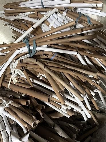 наполнитель бумажный: Картонные втулки/канифасные трубы для намотки материалов Описание: - — 2