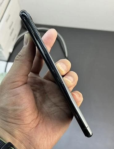 чехол на iphone 12 pro: IPhone 11 Pro Max, Б/у, 64 ГБ, Matte Midnight Green, Зарядное устройство, Защитное стекло, Кабель, 87 % — 3