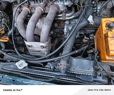Двигатель (бензиновый) с навесным оборудованием 3C-GE в сборе с АКПП