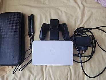 Nintendo Switch OLED (белая версия) — комплект ОРИГИНАЛ! я покупала