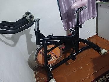 велики спортивные: Спин-байк (вело-тренажёр) для дома - Тип: механический спин-байк с — 3