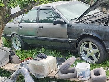 vw id6: Audi 100 C3 бывший на данный момент полностью разобрано и собирается — 7