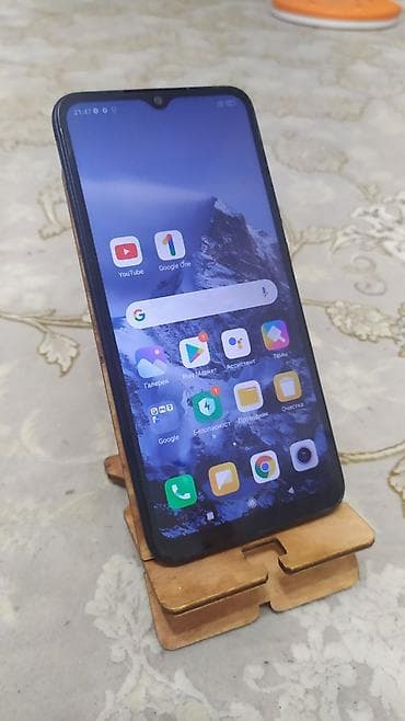 Redmi, Redmi 9A, Б/у, 32 ГБ, цвет - Черный, 2 SIM