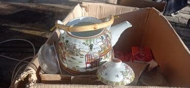 крышка от казана: Чайник Китай Пекин. Керамика был завезен 2010 году. 2 расцветки — 3