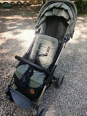 Коляски: Коляска, Другой бренд, цвет - Черный, Б/у, Самовывоз — 1