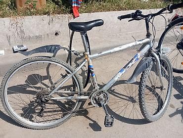 Горный/городской велосипед с алюминиевой рамой классической геометрии at lalafo.kg Горный/городской велосипед с алюминиевой рамой классической геометрии