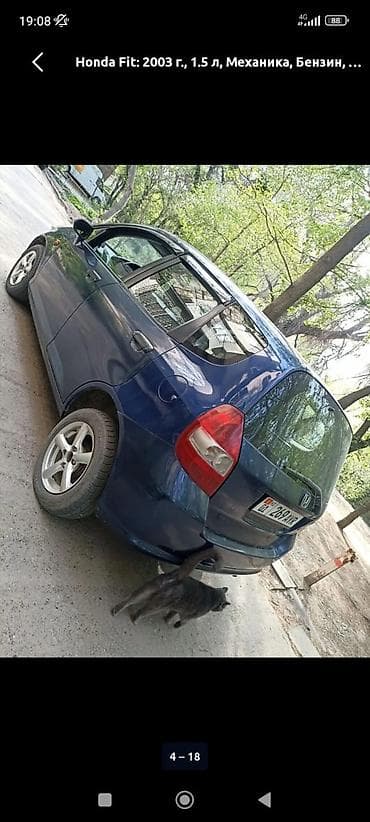 автомобильный сайт киргизии: Honda Jazz: 2003 г., 1.4 л, Механика, Бензин, Хэтчбэк — 5