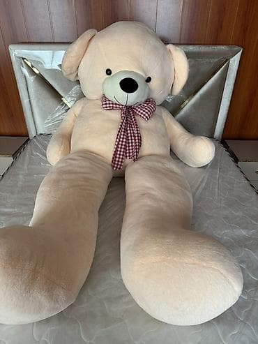 костюм куклы: Мягкий плюшевый медведь большого размера в городе Ош Этот плюшевый — 1