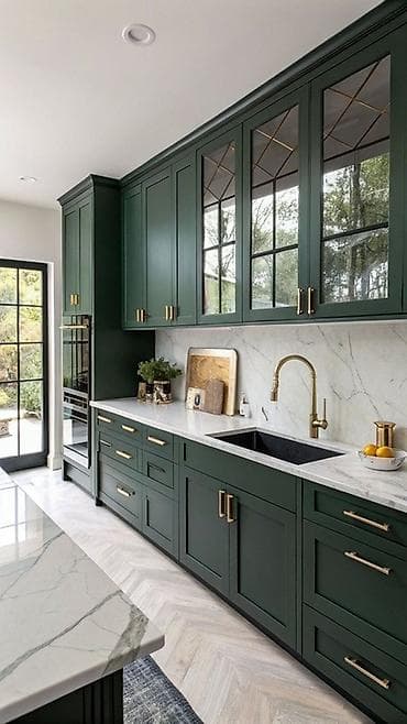 Офис эмереги: Ашкана гарнитуру, түсү - Жашыл — 4