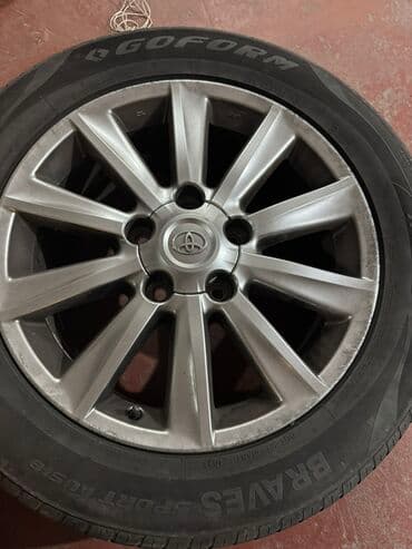 Колеса в сборе R 20, Лето, Б/у, Комплект, Внедорожные (АТ/МТ), Литые, отверстий - 5