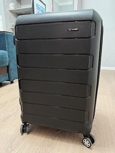 Сумкалар: Чемодан, Колдонулган, Материалы: Желим, Орто (40 - 70 л), 360°га айлануучу дөңгөлөктөр — 2