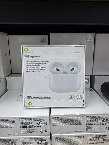 Аудиотехника: Беспроводные вкладыши наушники, Apple, Airpods 3 — 3