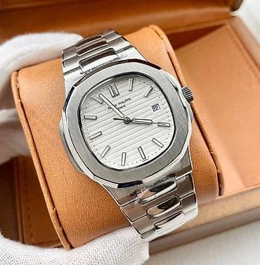 тез арада: ⌚ Patek Philippe Nautilus Automatic Нержавеющая сталь / — 9