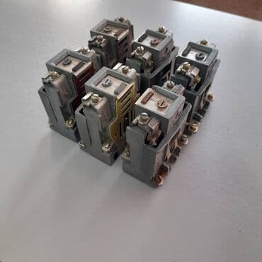 Катализаторлорду сатып алуу: Пускатели 500с
Тепловые реле 180с
Кнопка управления 220с — 2