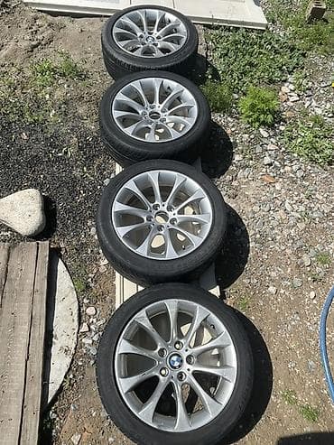 диски на запаску: Колеса в сборе 245 / 45 / R 17, Лето, Б/у, Комплект, Легковые, Литые, отверстий - 5 — 2