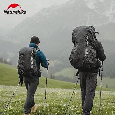 gore tex: 🟠 Чехол-дождевик Naturehike для рюкзака 30-60L 🟠 ⠀ Водонепроницаемый — 1