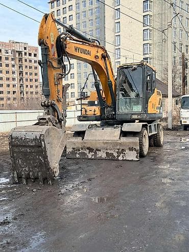 эксковатор колесный: Экскаватор, Hyundai, Колесный — 1