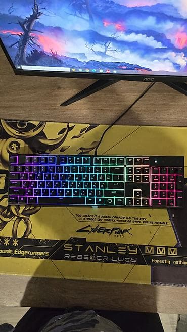 компьютерные мыши zornwee: Клавиатура, Мембранная, Проводное подключение, Размер: 100% — 4