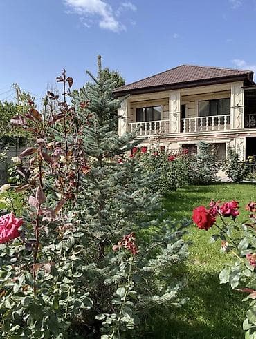 продаю дачу в беш кунгее: 300 м², 7 комнат, Утепленный, Бассейн, Бронированные двери — 3