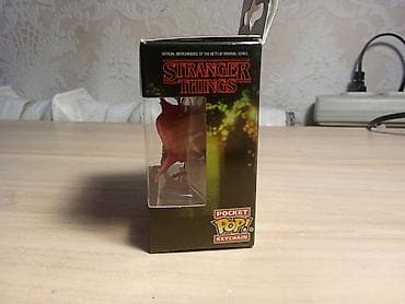 мерч: Брелок Funko Pocket Pop! — Demogorgon (Stranger Things) - Официальный — 2