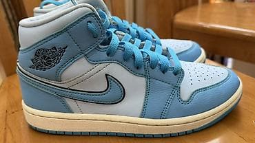 Кроссовки, 38, Nike, Б/у, цвет - Голубой
