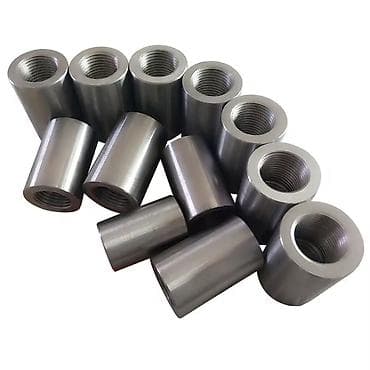 строителный форма: Муфты для соединения арматуры (резьбовые) Описание: - Прямые стальные — 5