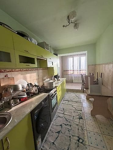 квартира киргизия 2: 3 комнаты, 64 м², 105 серия, 2 этаж, Косметический ремонт — 6