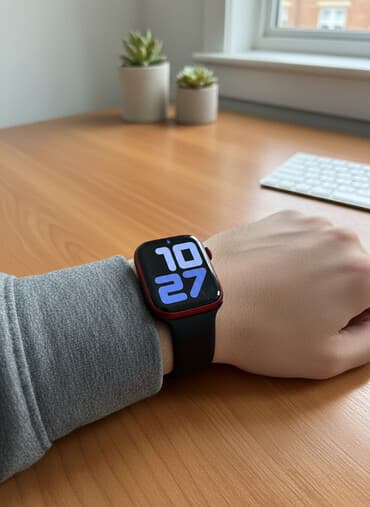 электроника 1: Apple watch series 7-45 прямоугольным экраном и алюминиевым корпусом в — 1