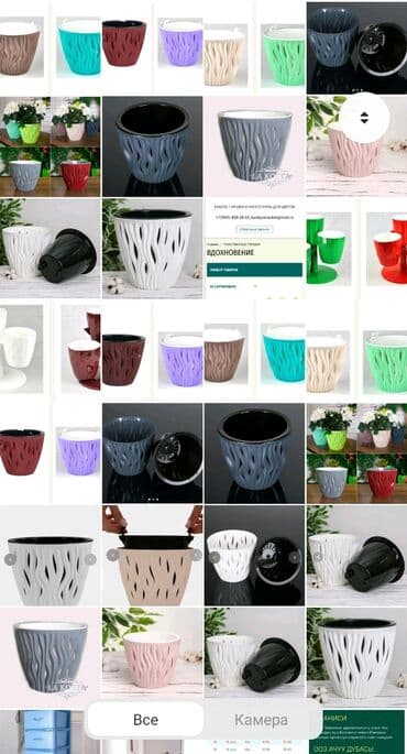 цветочница: Цветочные горшки Лотки, Висячие горшки, Прямоугольные горшки — 20