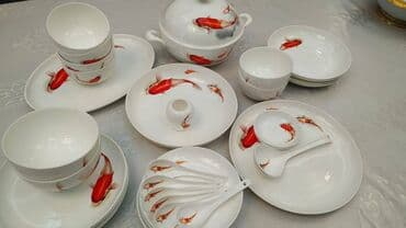 пасуда комплект: Продаются сервисы, первый комплект на 12 персон, производство фирмы — 3