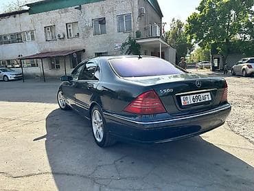 мерседес бенс с500: Mercedes-Benz S-Class: 2001 г., 5 л, Автомат, Бензин, Седан — 1