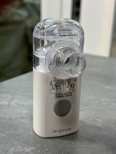 аппарат для ингаляции для детей цена: Скидки !!! В наличии Небулайзер электронно-сетчатый Andon Mini — 1