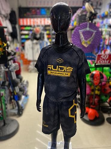 Спортивный комплект для борьбы/ММА - Состав: футболка + шорты. - — 1