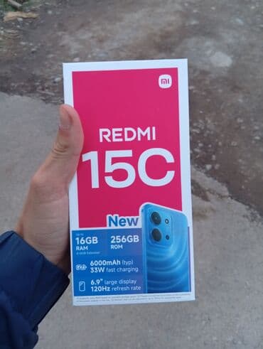 Redmi, Redmi 15C, Новый, 256 ГБ, 2 SIM at lalafo.kg Redmi, Redmi 15C, Новый, 256 ГБ, 2 SIM