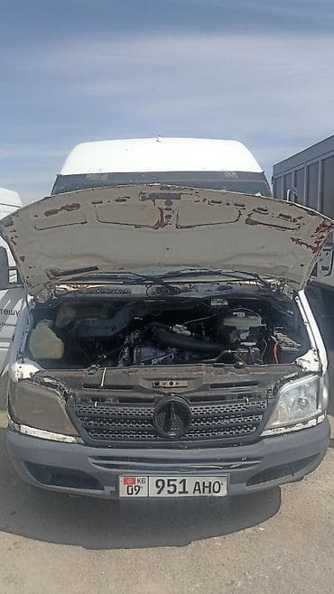 Транспорт: Mercedes-Benz Спринтер: 2002 г., Механика, Дизель, Фургон — 5