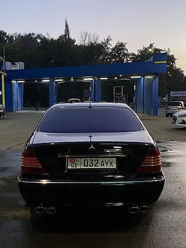 Транспорт: Mercedes-Benz S-Class: 2002 г., 5 л, Автомат, Бензин, Седан — 5