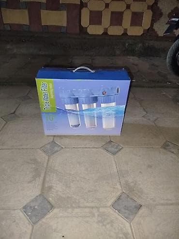 филтыр: Фильтр для питьевой воды, Кол-во ступеней очистки: 3, Объем бака: 10 литров, Тип очистки: Механический, Бренд: Другой бренд — 2