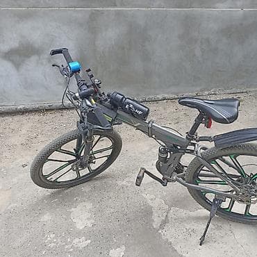 Складной горный велосипед 26" Основные характеристики: - Рама — 3