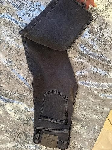 одежда толстовка: Джинсы (несколько моделей) 1) Классические синие джинсы из плотного — 6