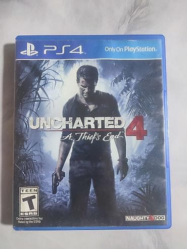 Игра для PS4: Uncharted 4: A Thief’s End (диск, коробка) на английском