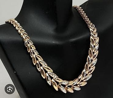 золотые бусы: Продам золотое колье ( красное золото с белым, комбинированное) 585 — 1