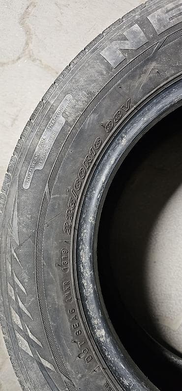 evro r: Шины 225 / 60 / R 16, Лето, Б/у, Пара, Легковые, Корея, Nexen — 3