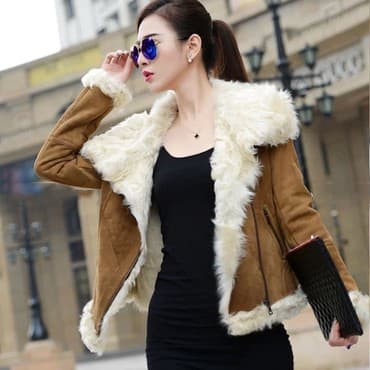 пуховой комбинезон для новорожденных: Дубленка натуральная, изготовленная из высококачественной овчины — 2