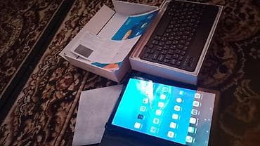 Планшет, Другой бренд, память 128 ГБ, 9" - 10", 4G (LTE), Б/у, Классический цвет - Черный
