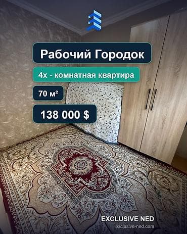 💎СРОЧНО ПРОДАЕТСЯ ДОМ 🏢Комнат: 4 🏘️Микрорайон: Рабочий Городок